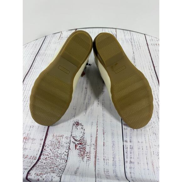 Sperry Saltwater Emboss Wool Duck Boots Women Size 12 Cream Waterproof Insulated - Picture 5 of 8